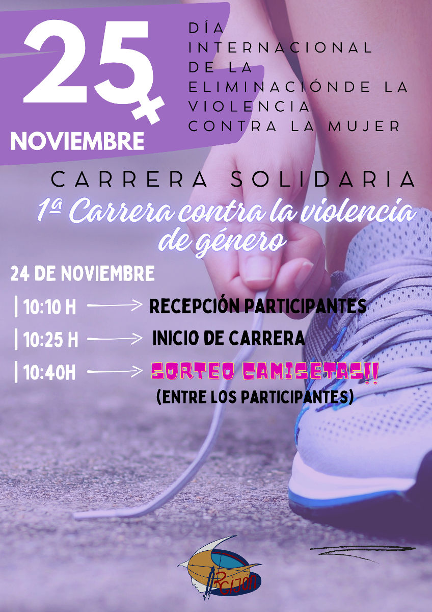 cartel carrera solidaria